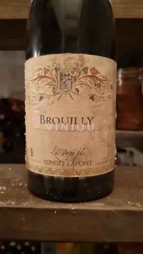 Beaujolais Brouilly Benoit Lafont Les Petits Fils 2020