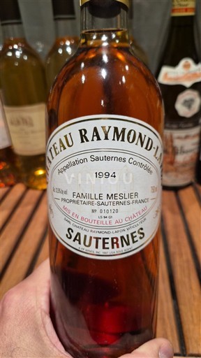 Bordeaux Sauternes Château Raymond-Lafon 1994
