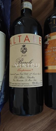 Piemont Barolo Altare Unoperuno 2020