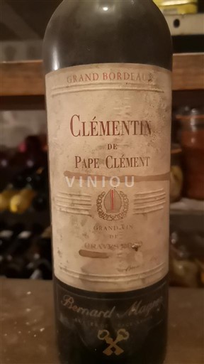Bordeaux Pessac-Léognan Château Pape Clément Clémentin de Pape Clément 2009