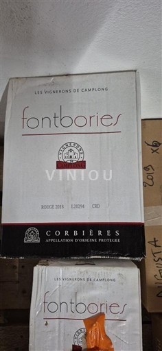 Languedoc Corbières Les Vignerons de Camplong fontbories 2018