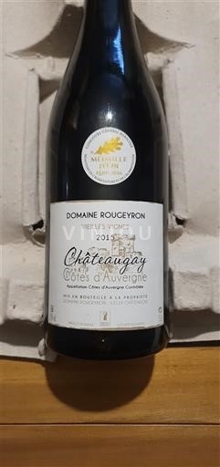 Dolina Loare Côtes d'Auvergne Domaine Rougeyron Vieilles Vignes 2015