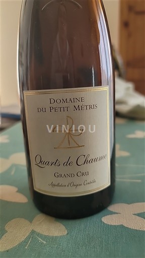 Thung lũng sông Loire Quarts de Chaume Grand Cru Domaine Petit Métris 2011