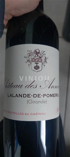 Bordeaux Lalande-de-pomerol Château S Annereaux 2020
