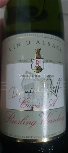 Alsace Daniel Ruff A Không niên vụ