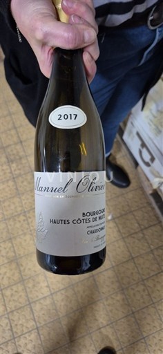 Burgundsko Hautes Côtes de Nuits Manuel Olivier 2017