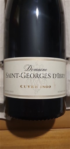 Languedoc-Roussillon Côtes de Thongue Domaine Saint-Georges d'Ibry 1860 2016