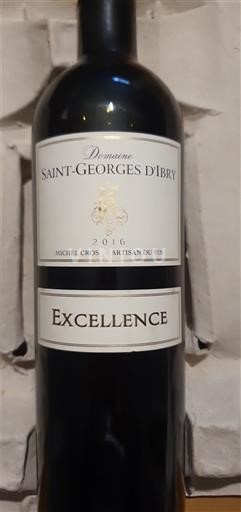 Languedoc og Roussillon Côtes de Thongue Domaine Saint-Georges d'Ibry Excellence 2016