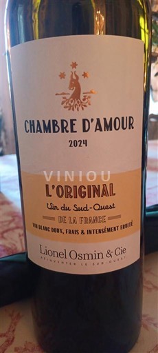 Sydväst Côtes de Gascogne Lionel Osmin & Cie Chambre d'Amour L'Original 2024