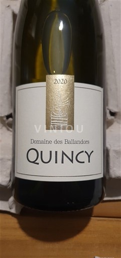 Loiren laakso Quincy Domaine S Ballandors 2020
