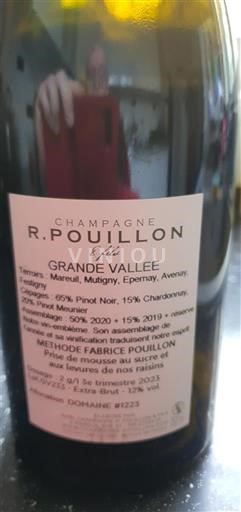 Champagne R. Pouillon & Fils Grande Vallée Ikke årgangsbestemt