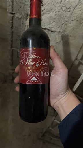 Burdeos Saint-Émilion Gran Cru Grand Cru Château La Fleur d'Horus 2009