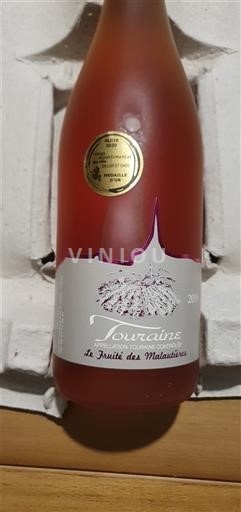Vine Rosé sec Le Fruit des Malautières Les Malautières 2019 Frankrig Loire-dalen Touraine AOC