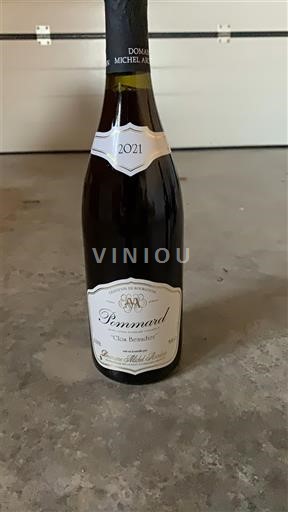 Burgundy Pommard Domaine Michel Arcelain Clos Beaudier 2021