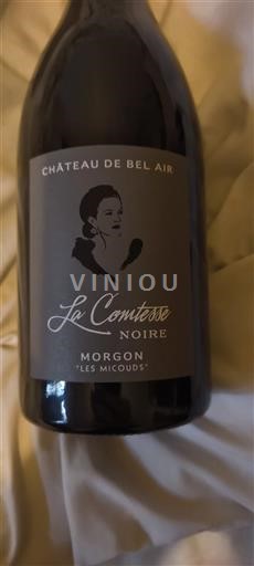 Beaujolais Morgon Château Bel Air La Comtesse Noire Neročník