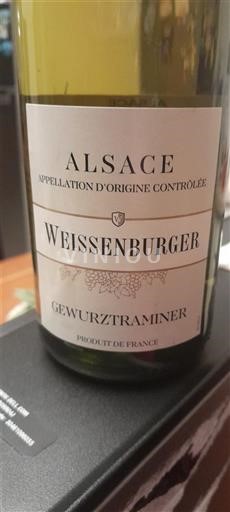 Alsacia Weissenburger Gewurztraminer Sin añada