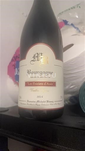 Burgundi Bourgogne Domaine Michel Briday Les Poiriers d'Août Vieilles Vignes 2014