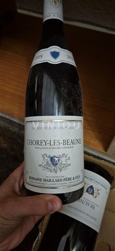 Bourgogne Chorey-lès-beaune Domaine Maillard Père & Fils 2018