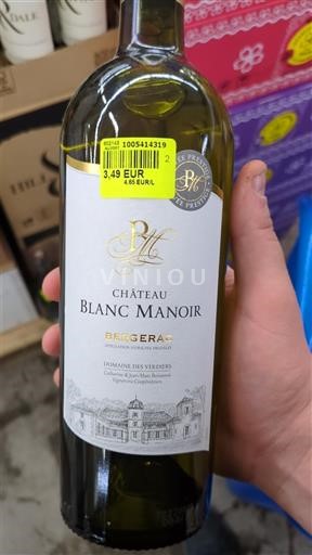 Sud-Ouest Bergerac Château Blanc Manoir Non Millésimé