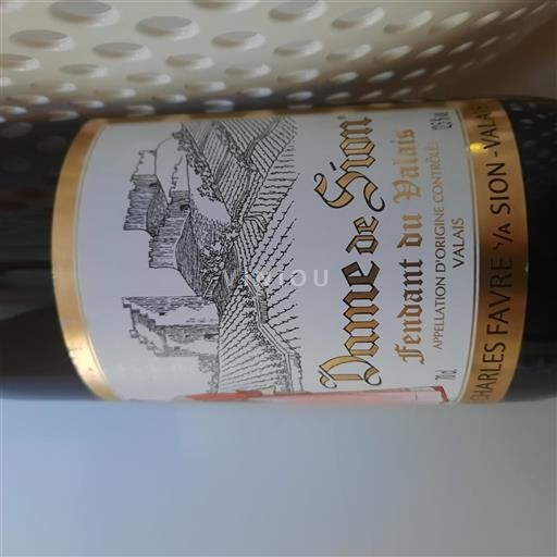 Valais Määrittelemätön Charles Favre Dame de Sion Fendant du Valais Ei vuosikertaa