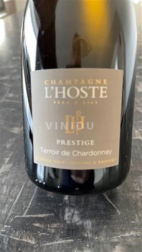 Champagne Champagne L'Hoste Prestige Terroir de Chardonnay 2023