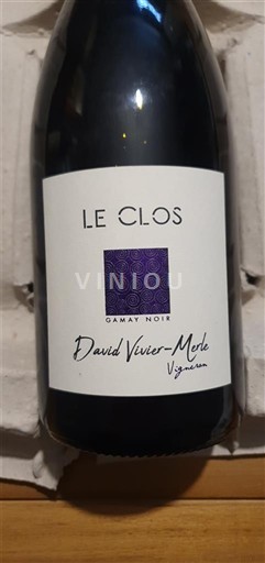 Beaujolais Beaujolais Villages David Vivier-Merde Le Clos 2020