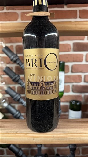 Burdeos Margaux Château Cantenac Brown Brio de Cantenac Brown 2009