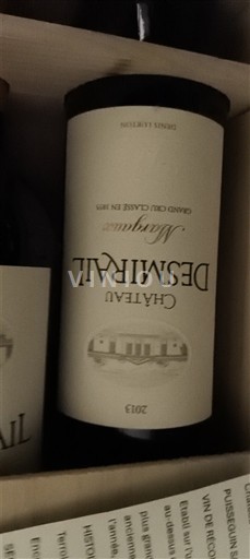 Bordeaux Margaux Grand Cru Château Smirail 2013