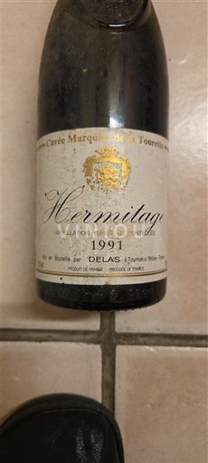 Rhône-dalen Hermitage Delas Marquise de la Tourette 1991