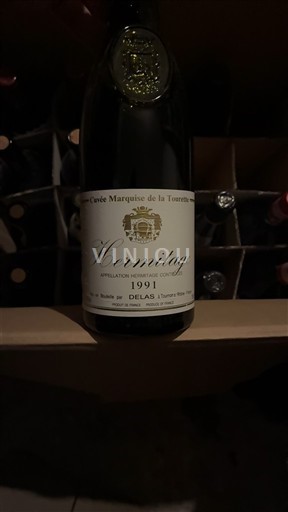 Thung lũng Rhône Hermitage Delas Marquise de la Tourette 1991
