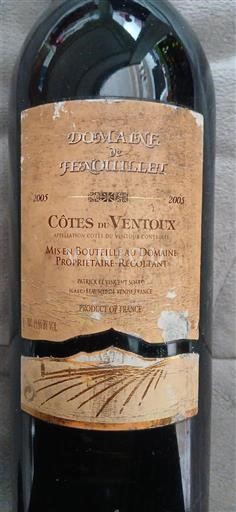 Rhônedalen Ospecificerad Domaine Fenouillet 2005