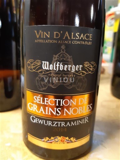 Alsace Sélection de Grains Nobles Wolfberger Sélection de Grains Nobles 2014