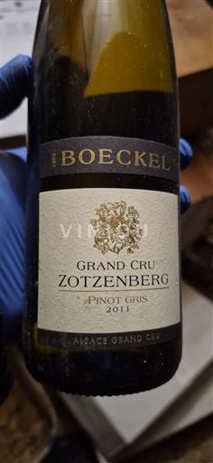 Alsace Grand Cru Boeckel Grand Cru Zotzenberg 2011