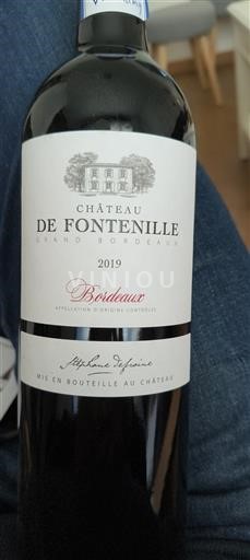Bordeaux Château Fontenille 2019