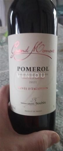 Бордо Помероль Maison Johans Boubée d'Exception 2021