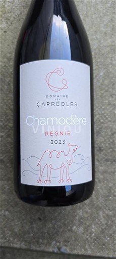 Beaujolais Régnié Domaine S Capréoles Chamodère 2023