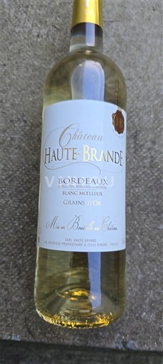 Burdeos Bordeaux Château Haute-Brande Grains d'Or Sin añada