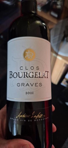 Bordeaux Graves Clos Bourgelat 2021