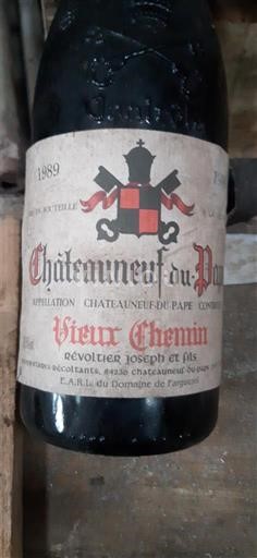 Rhônevallei Châteauneuf-du-Pape Révoltier Joseph et Fils Vieux Chemin 1989