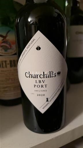 Portugali Portviini Churchill's LBV Unfiltered 2020
