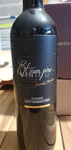 Linguadoca e Rossiglione Côtes de Thongue Domaine Saint-Georges d'Ibry Et mon père... 2022