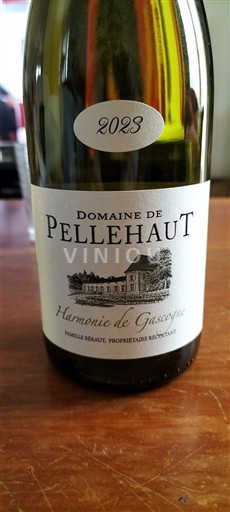Lounais-Ranska Gascognen rinteet Domaine Pellehaut Harmonie de Gascogne 2023