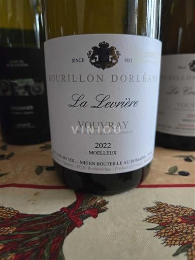 Valea Loarei Vouvray Bourillon Dorléans La Levrière 2022