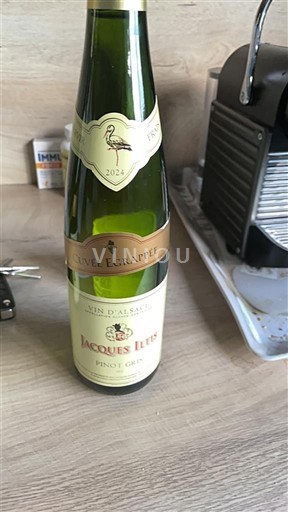 Alsacia Jacques Iltis Egrappée pinot gris 2024
