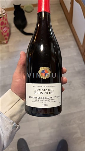Burgundy Savigny-lès-Beaune Premier Cru Domaine Bois Noël Les Narbantons 2018