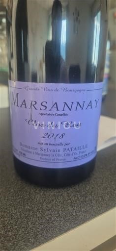 Borgonha Marsannay Domaine Sylvain Pataille Clos du Roy 2018