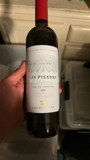 La Rioja Rioja La Carbonera Las Pisadas 2018