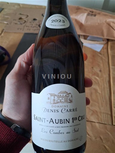 Vine Blanc sec Les Combes au Sud Domaine Nis Carré 2023 Frankrig Bourgogne Saint-Aubin AOC Premier Cru