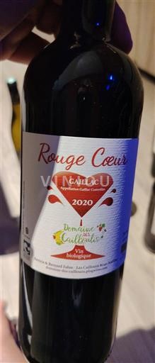 Sydväst Gaillac Domaine Caulecats Rouge Cœurs 2020