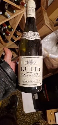 Bourgondië Rully Domaine La Folie Clos La Folie Monopole 2016